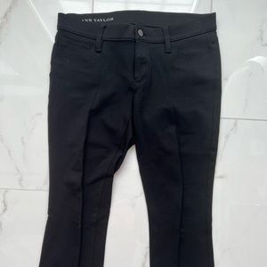 Ann Taylor Soft, casual black pants